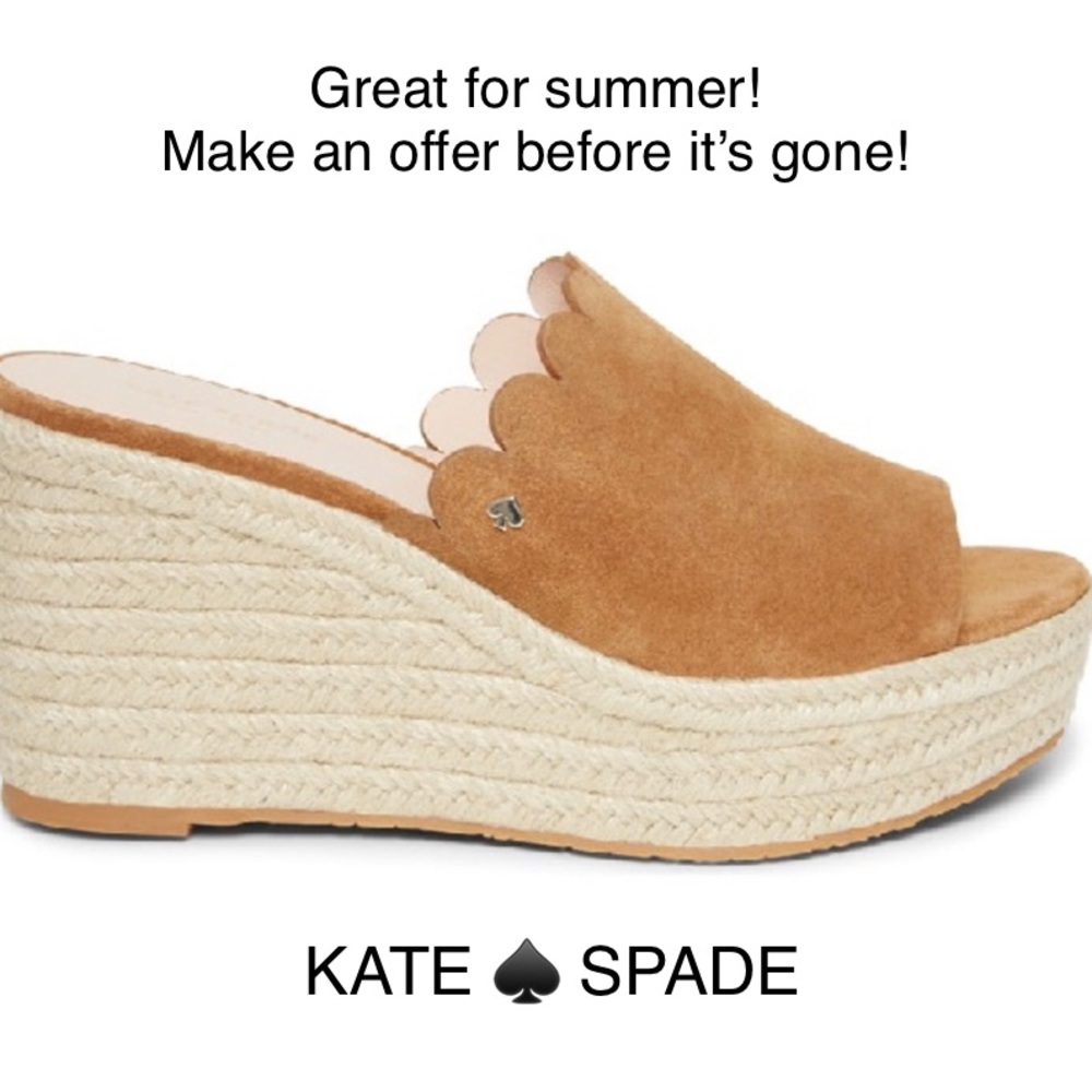 Kate Spade ♠️ summer wedge